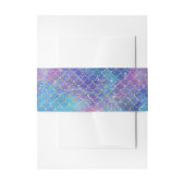 Een Mermaid Galaxy Series Design 9 Uitnodigingen Wikkel (Voorkant Voorbeeld)