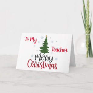 EEN "MERRY CHRISTMAS IS GEWIST" OP MIJN "LERER" FEESTDAGEN KAART