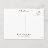 Een Merry Halloween Feestdagenkaart (Achterkant)