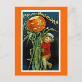 Een Merry Halloween Feestdagenkaart (Voorkant)