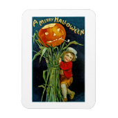 Een Merry Halloween Magneet (Verticaal)