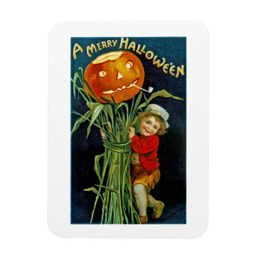 Een Merry Halloween Magneet (Verticaal)
