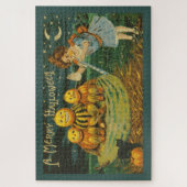 Een Merry Halloween  pompoenen Legpuzzel (Verticaal)