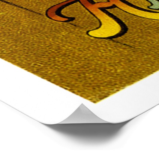 Een Merry Halloween Poster (Hoek)