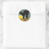 Een Merry Halloween Ronde Sticker (Tas)