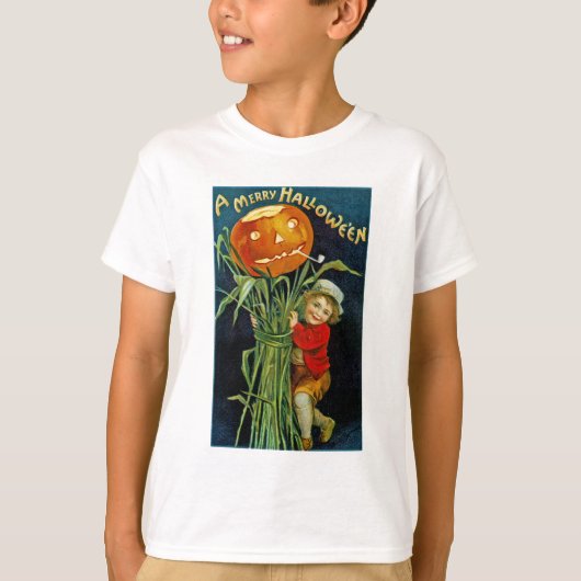 Een Merry Halloween T-shirt (Voorkant)