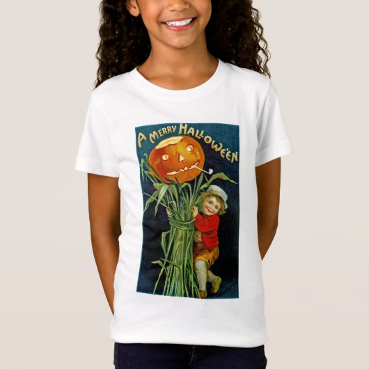 Een Merry Halloween T-shirt (Voorkant)