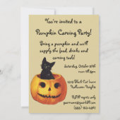 Een Merry Halloween van Ellen Clapsaddle, Kat Kaart (Achterkant)