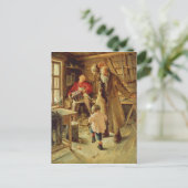 Een Merry Moment, 1897 Briefkaart (Staand voorkant)