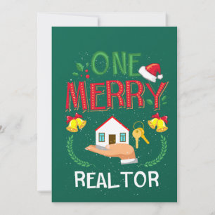 Een Merry Realtor Real Estate Ugly Kerstmis Kaart