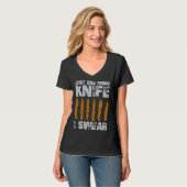 Eén mesje erbij, ik zweer het t-shirt (Voorkant volledig)