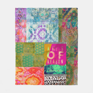 Een Mess Reason, Fleece Blanket, Medium Deken