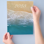 Eén met de Beach 2023 Calendar Flyer (Hand)