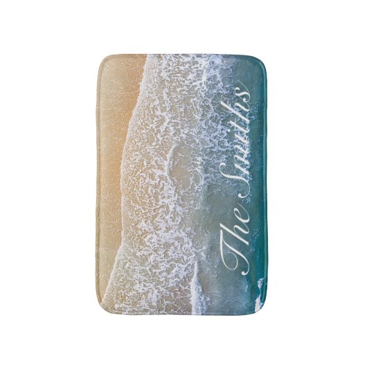 Een met de Beach Badmat (Voorkant Verticaal)