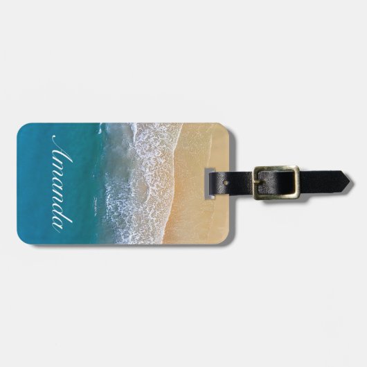 Een met de Beach Bagagelabel (Voorkant horizontaal)