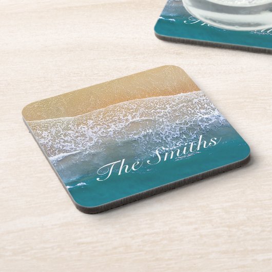 Een met de Beach Bier Onderzetter (Linkerzijde)