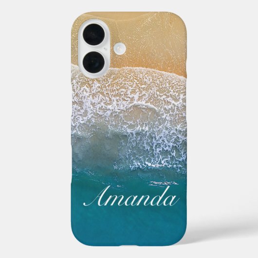 Een met de Beach Case-Mate iPhone Case (Achterkant)