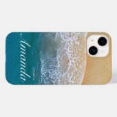 Een met de Beach Case-Mate iPhone Case (Achterkant (horizontaal))