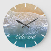 Een met de Beach Grote Klok (Voorkant)