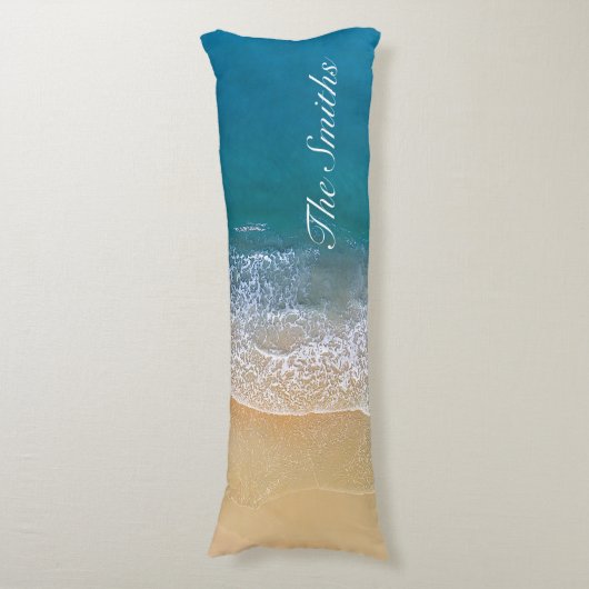 Een met de Beach Lichaamskussen (Voorkant Verticaal)