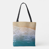 Een met de Beach Tote Bag (Achterkant)