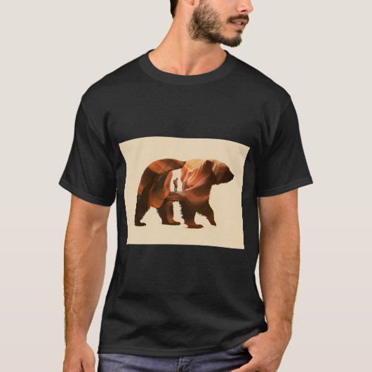 Eén met de natuur t-shirt (Voorkant)