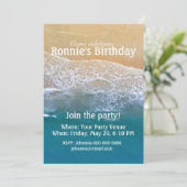 Eén met de strand-dag kaart (Staand voorkant)