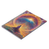 "Een met de Zoon" Kunst Spiraal Notebook Notitieboek (Linkerzijde)