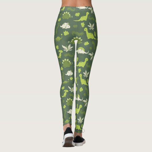Een met dinosaurus leggings (Achterkant)
