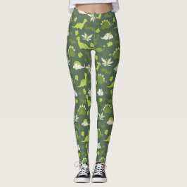 Een met dinosaurus leggings