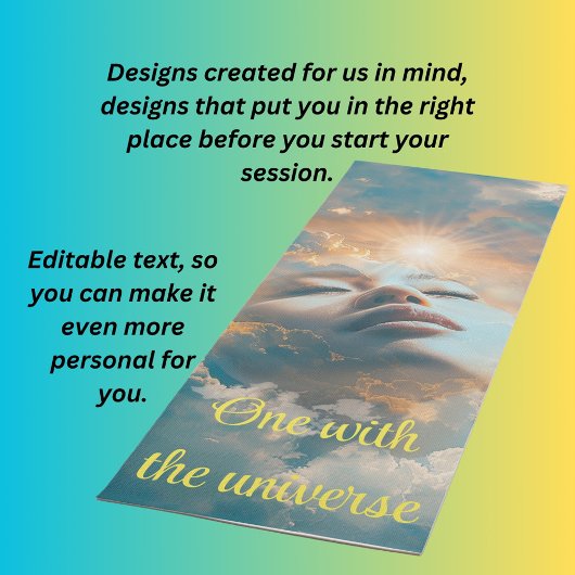 Eén met het universum 2 yogamat