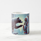 Eén met natuur. koffiemok (Center)