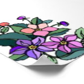 Een meter van een vriend poster (Hoek)