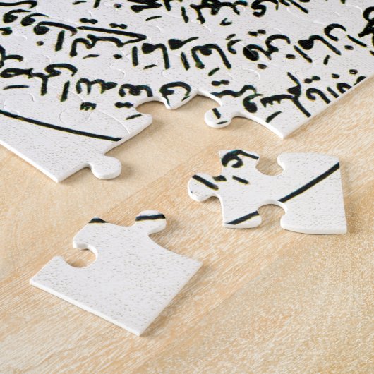 Een methode om zwarte Magisch te bestrijden Legpuzzel (Zijkant)