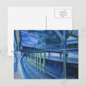 Een metro van Brooklyn Briefkaart (Voorkant / Achterkant)