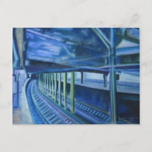 Een metro van Brooklyn Briefkaart