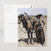 Een Mexicaanse Buccaro in Texas door Frederic Remi Briefkaart (Voorkant / Achterkant)