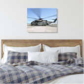 Een MH-53E Zee Dragon helikopter Canvas Afdruk (Insitu (Slaapkamer))