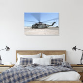 Een MH-53E Zee Dragon helikopter Canvas Afdruk (Insitu (Slaapkamer))