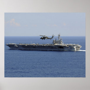 Een MH-60S Seahawk-helikopter Poster