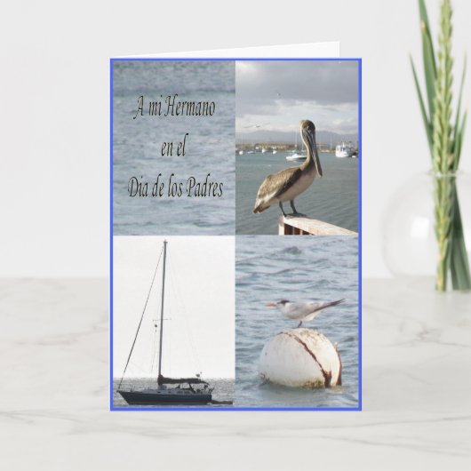 Een mi Hermano en dia DE los padres Kaart (Voorkant)