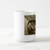 Een microfoon en een hoofdtelefoon koffiemok (Center)