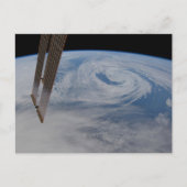 Een mid-atlantisch lagedruksysteem. briefkaart (Voorkant)