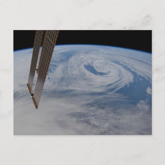 Een mid-atlantisch lagedruksysteem. briefkaart (Voorkant)