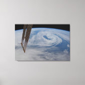 Een mid-atlantisch lagedruksysteem. canvas afdruk (Voorkant)