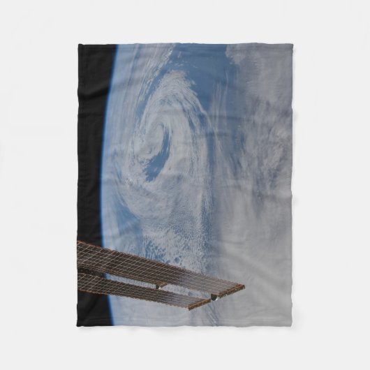 Een mid-atlantisch lagedruksysteem. fleece deken (Voorkant)