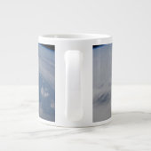 Een mid-atlantisch lagedruksysteem. grote koffiekop (Achterkant)