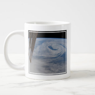 Een mid-atlantisch lagedruksysteem. grote koffiekop