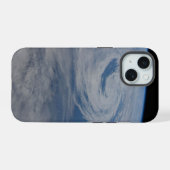 Een mid-atlantisch lagedruksysteem. iPhone 15 case (Achterkant horizontaal)