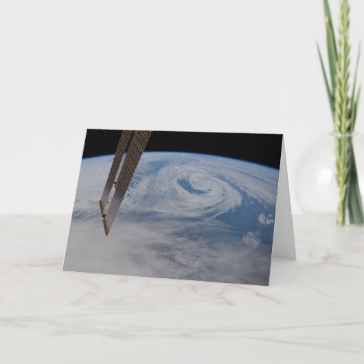 Een mid-atlantisch lagedruksysteem. kaart (Voorkant)